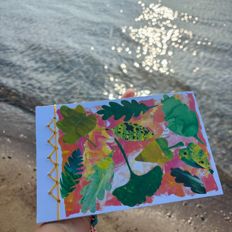 Yapraklı Mini Defter