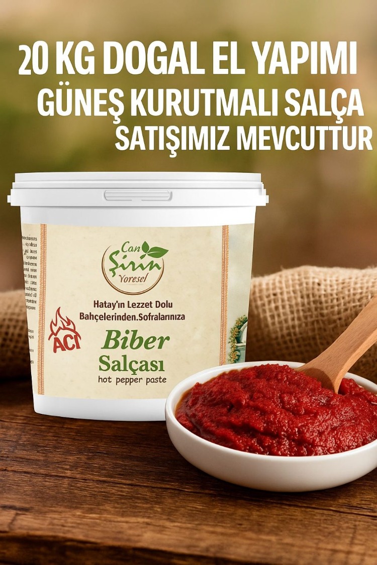 Biber Salçası Acı 20 kg 