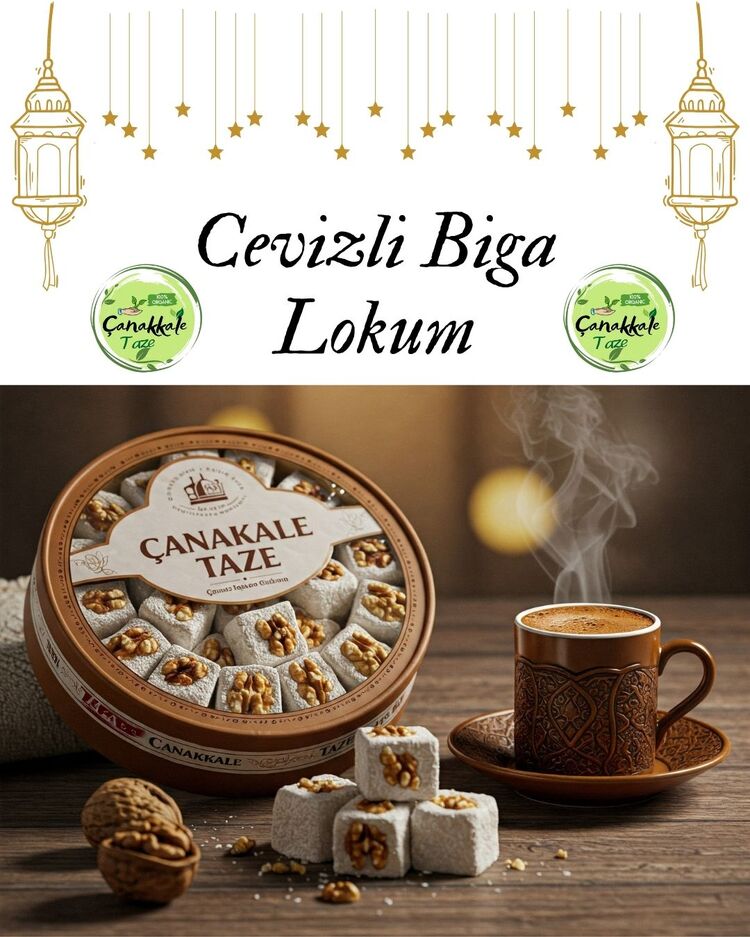 CEVİZLİ BİGA LOKUMU 1.000 Gr