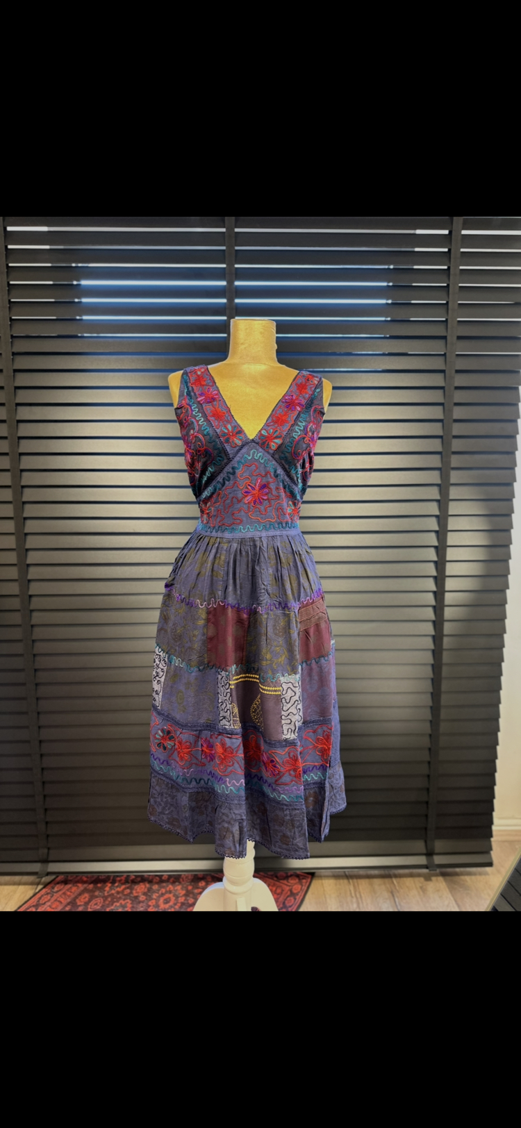 İthal %100 Rayon İpeksi Elbise