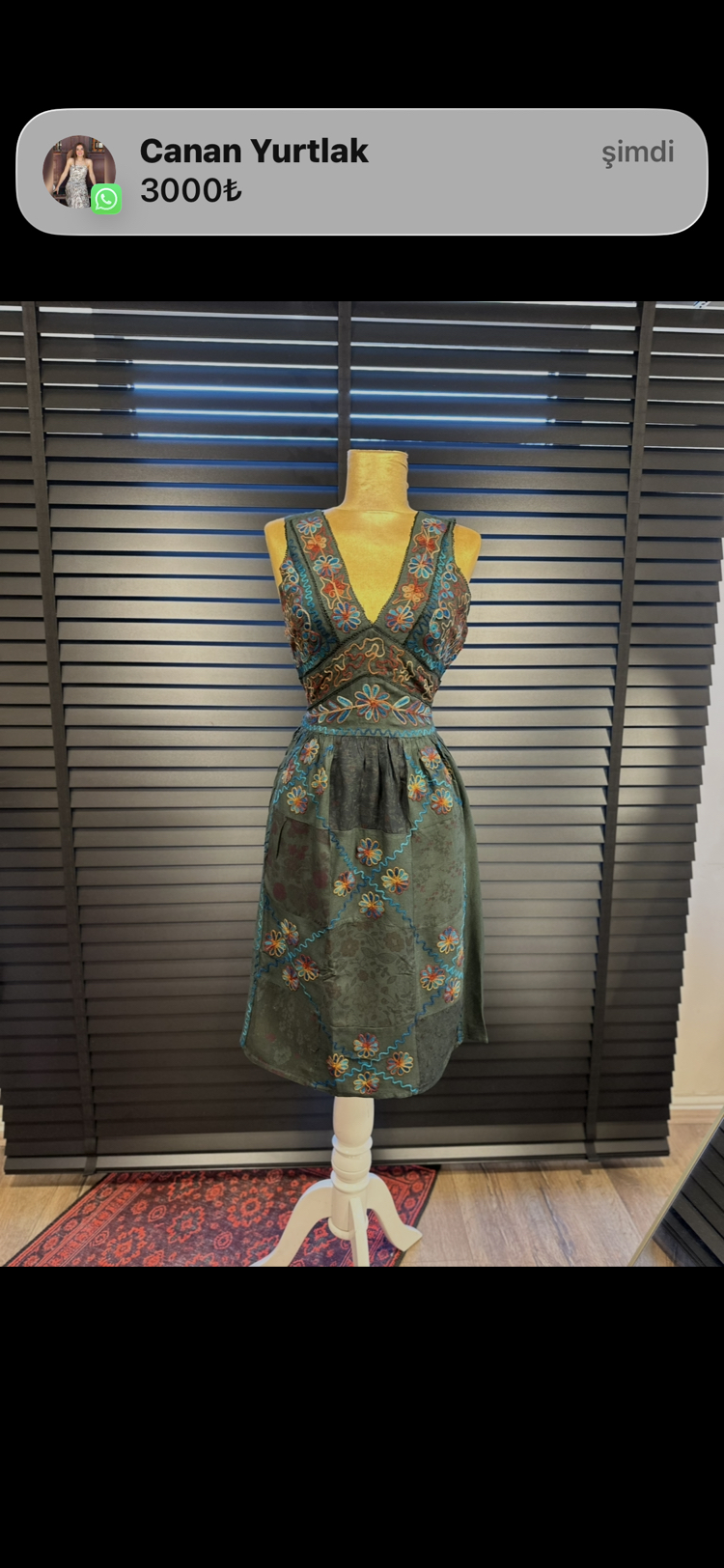İthal %100 Rayon İpeksi Elbise