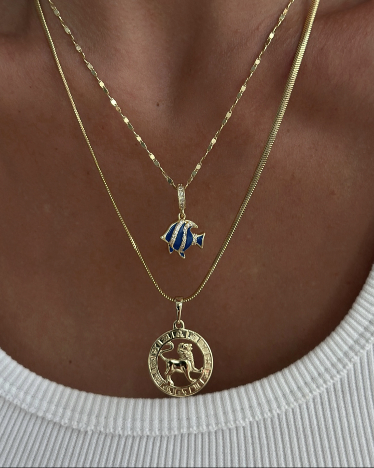 Xuping 14k mini pul zincir