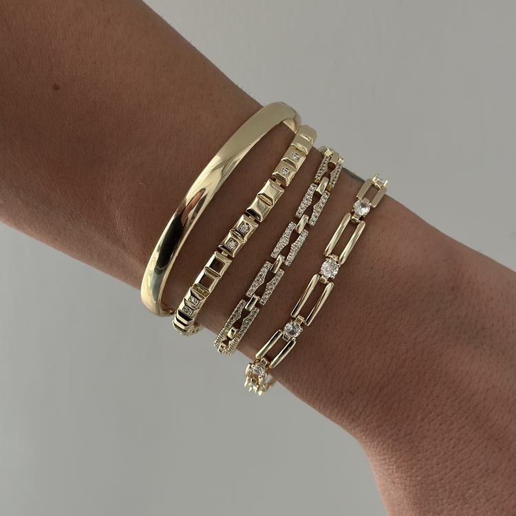 Xuping 14k basic kelepçe