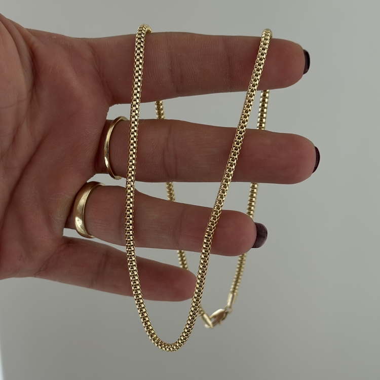 Xuping 14k kaşmir zincir 50cm