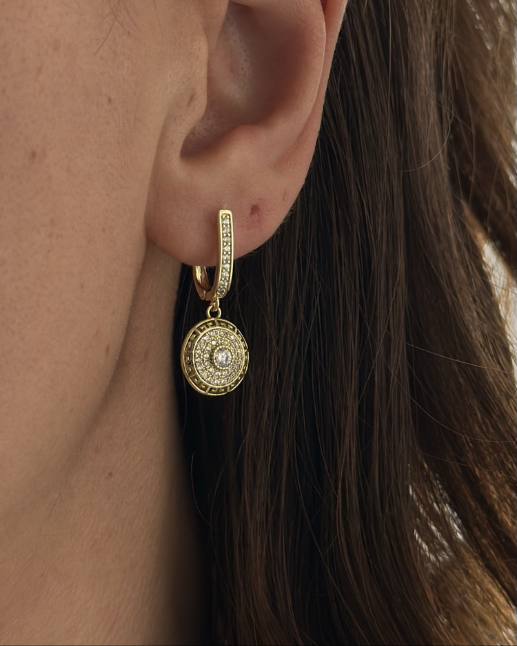 Xuping 14k marka model küpe