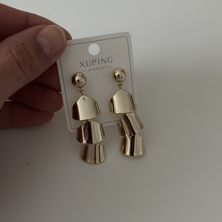 Xuping 14k kurze küpe