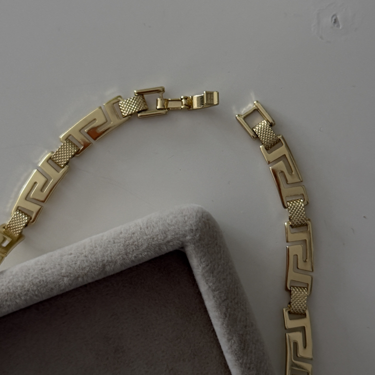 Xuping 14k labirent kolye