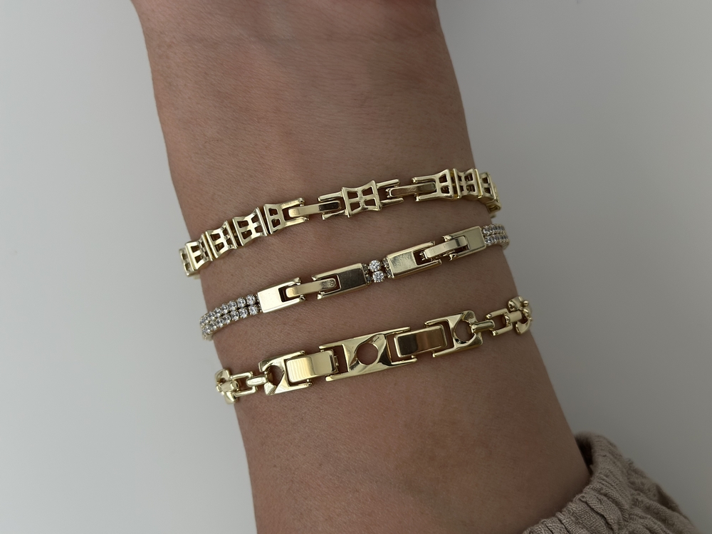 Xuping 14k nases bileklik