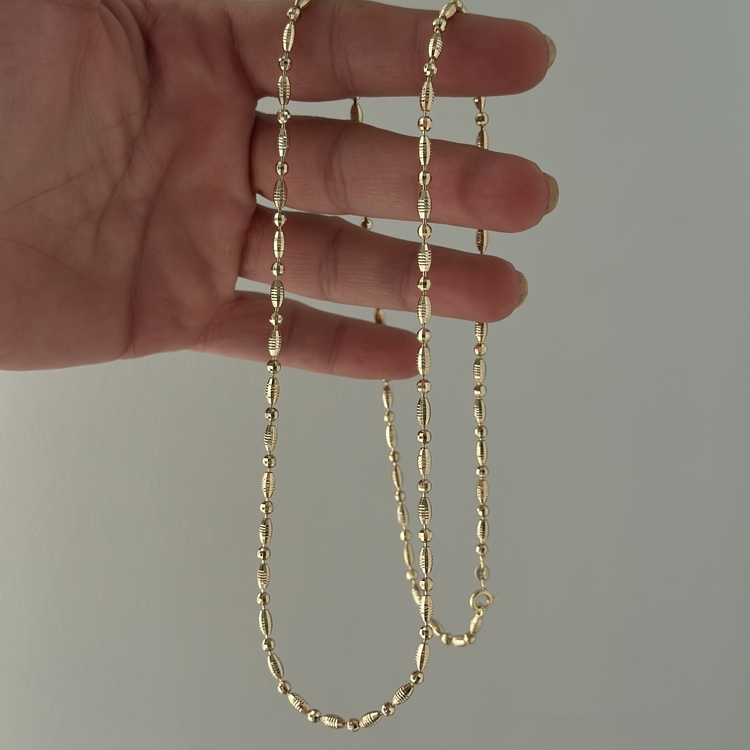 Xuping 14k Elips kolye 70cm