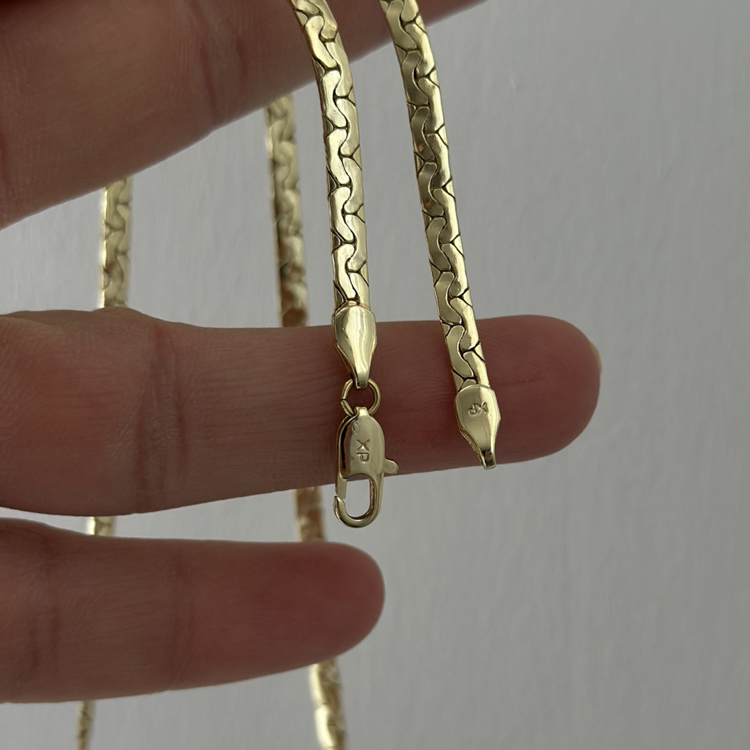 Xuping 14k ronilla zincir