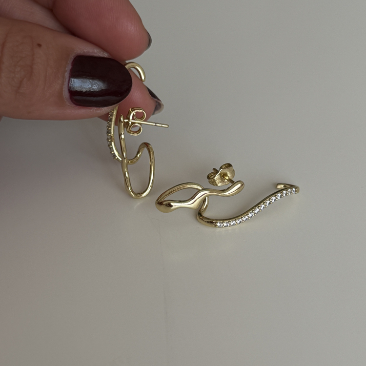 Xuping 14k solente küpe 
