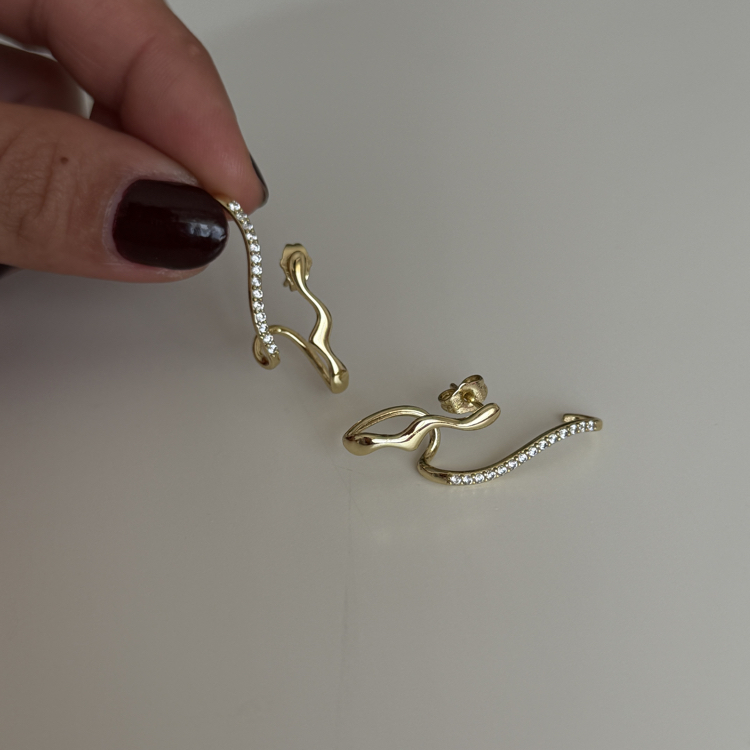 Xuping 14k solente küpe 
