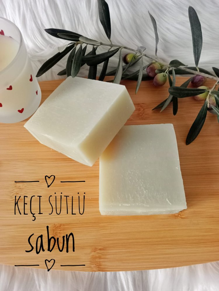 Keçi sütlü sabun 