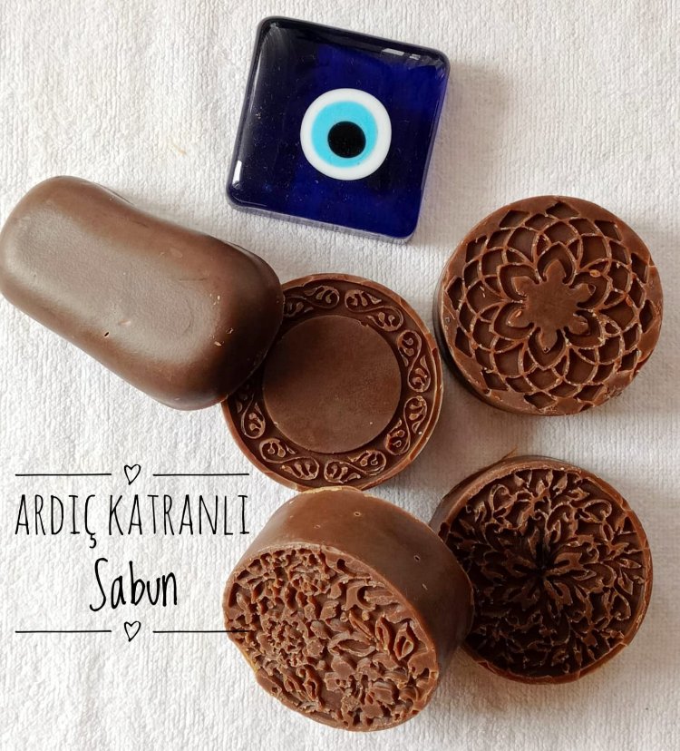 Ardıç katranlı doğal sabun