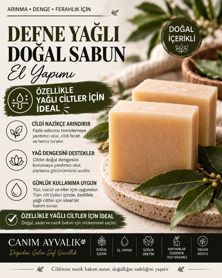 Doğal Defne sabunu 