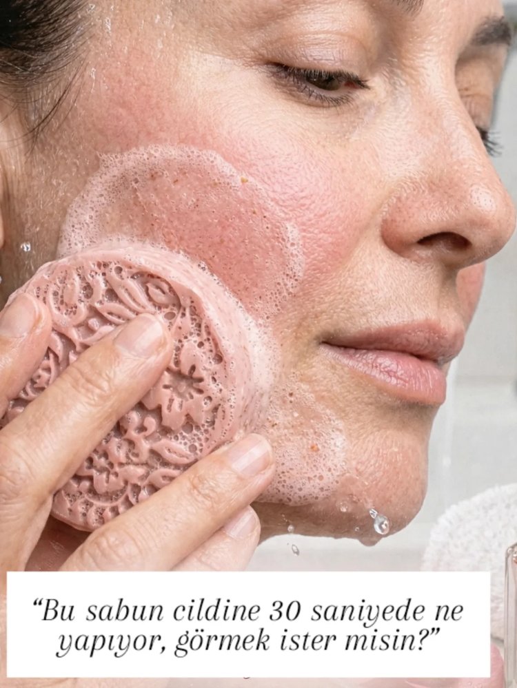 Pembe kil & tatlı badem yağli peeling sabunu 
