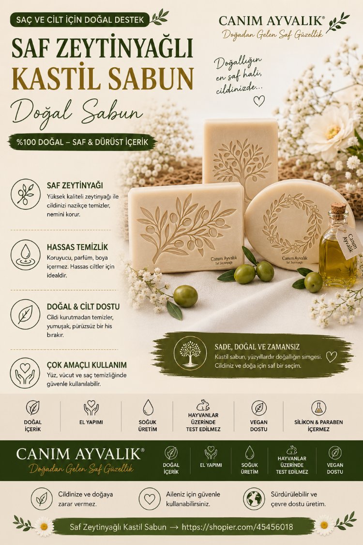 Zeytinyağı/Kastil Sabun