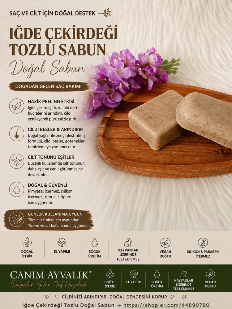 İğdeli doğal bakım Sabunu