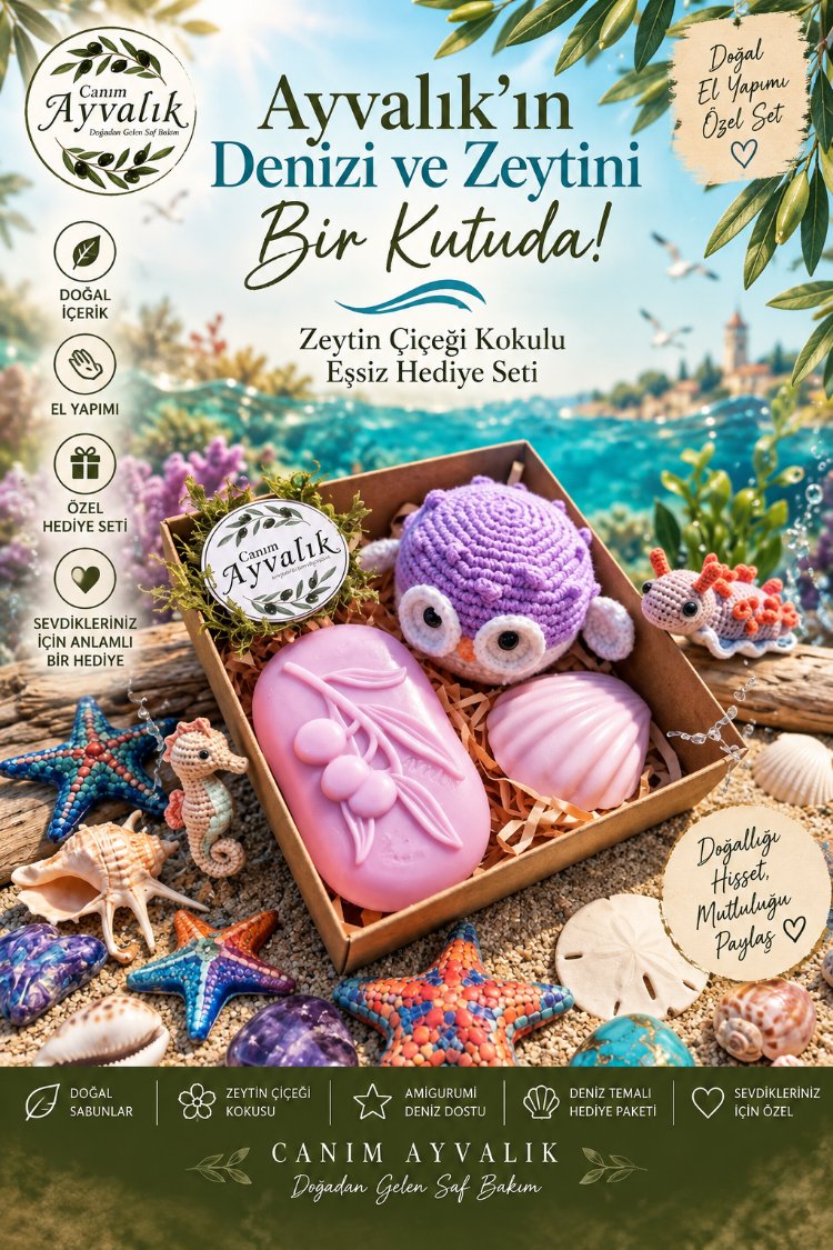 Sabun & Amigurumi Hediye Paketi