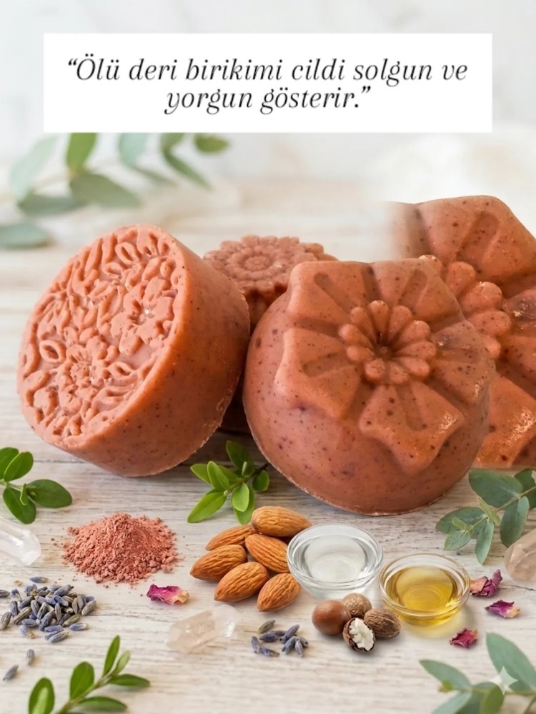 Pembe kil & tatlı badem yağli peeling sabunu 