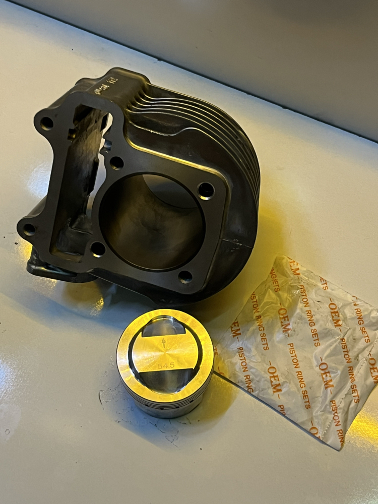 Spacy alpha 54.5 mm silindir piston seti