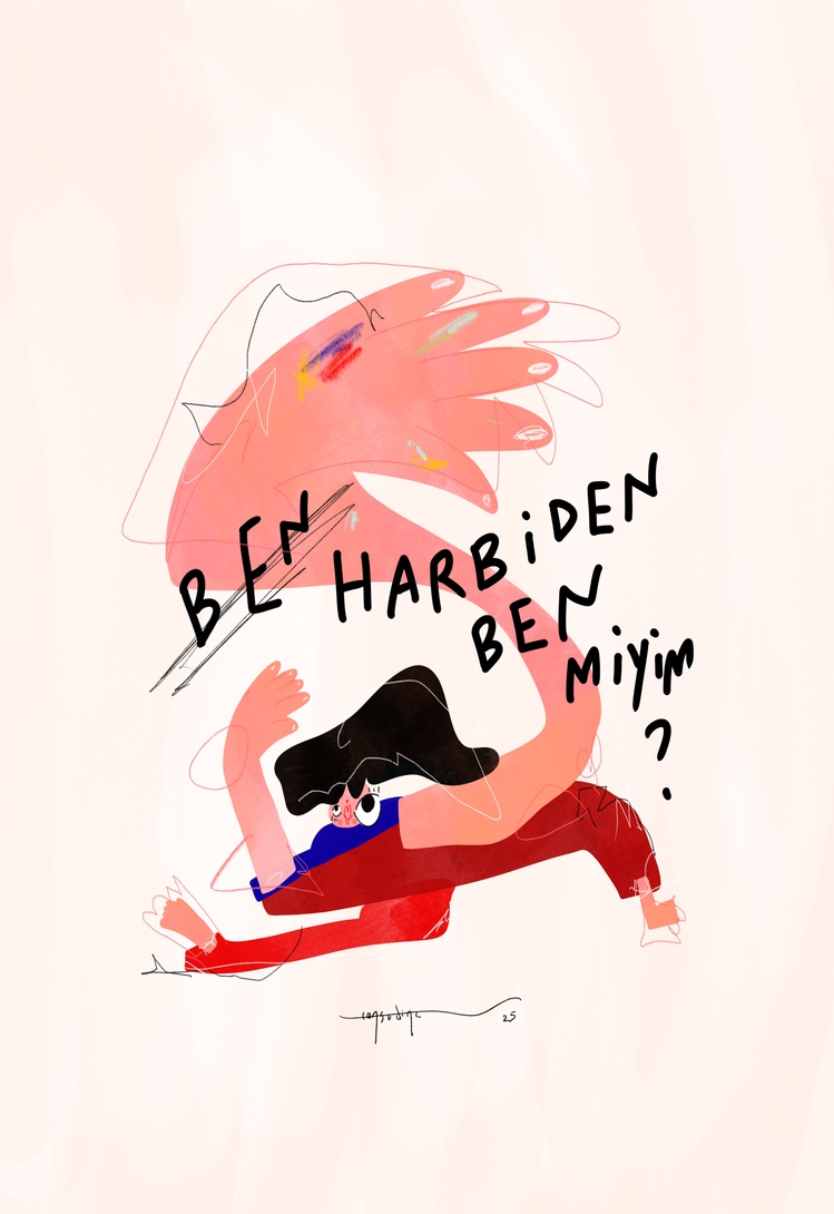 ‘Ben Harbiden Ben Miyim?’ Poster