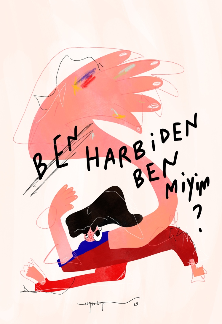 ‘Ben Harbiden Ben Miyim?’ Poster