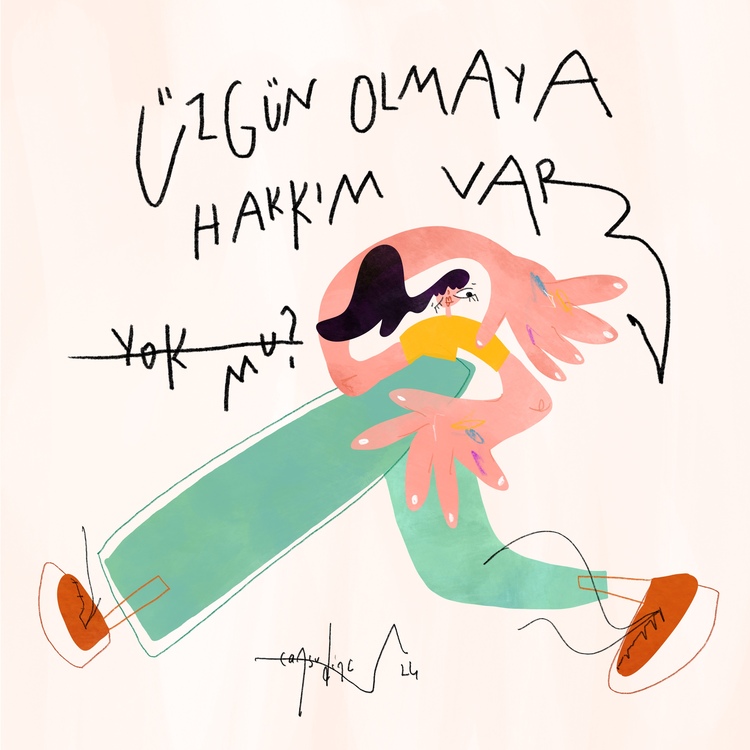 ‘Üzgün Olmaya Hakkım Var’ Poster