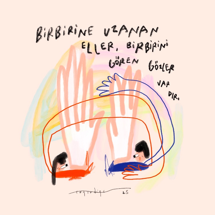 Birbirini Uzanan Eller Vardır‘Poster