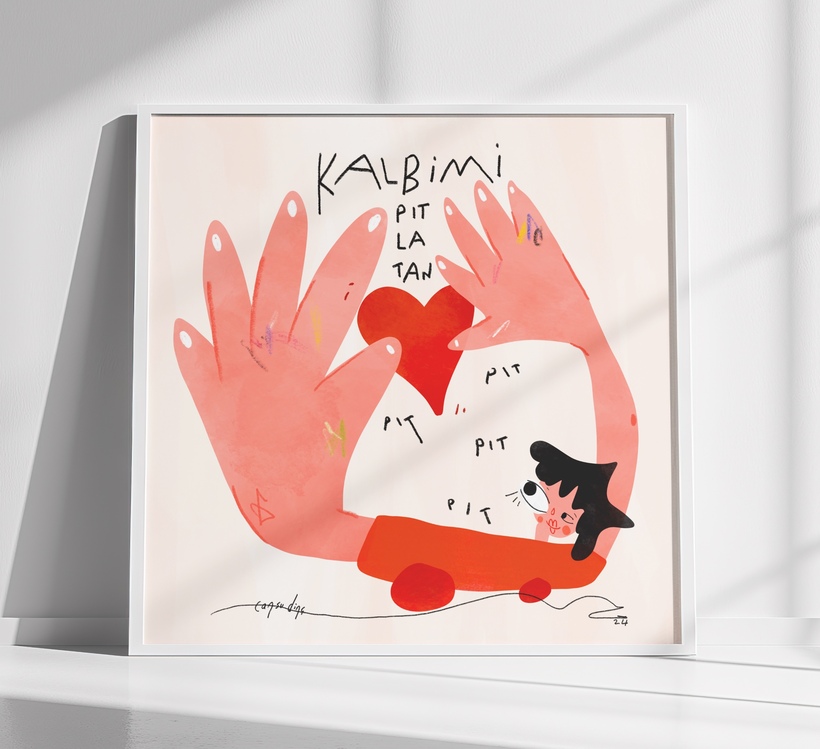 ‘Kalbimi Pıtlatan’ Poster