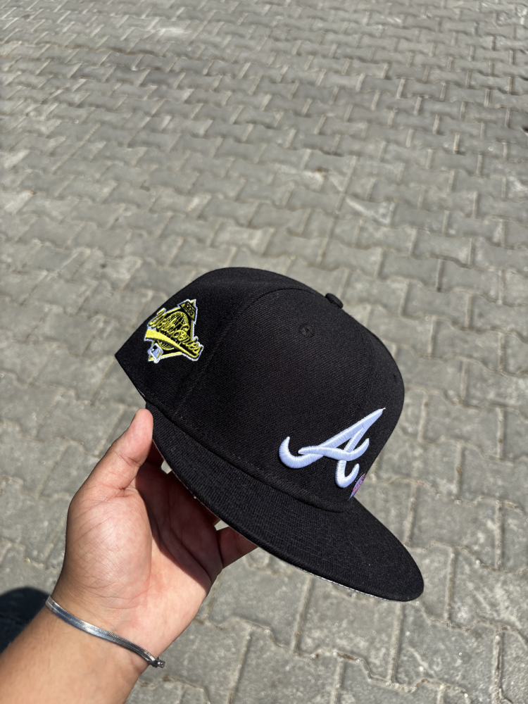 Atlanta Bravers Team Heart Fitted Cap