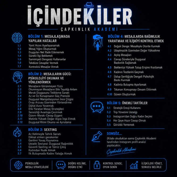 Mesajlaşmanın Karanlık Sanatı (E-kitap)