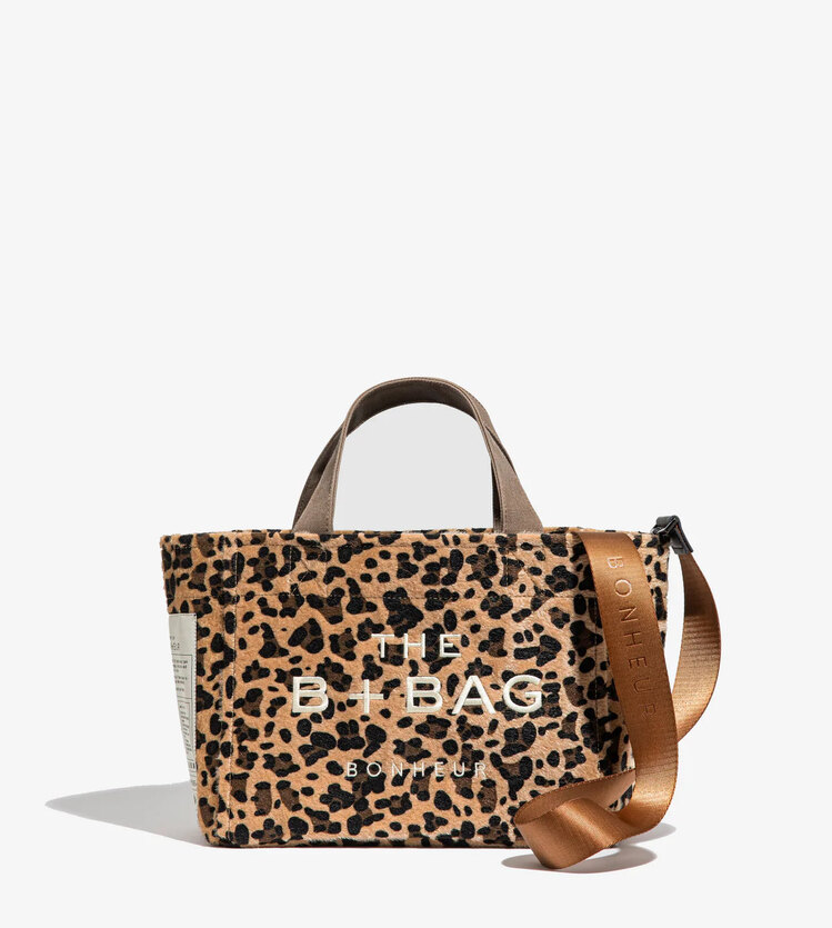 B+BAG KANVAS LEOPARD