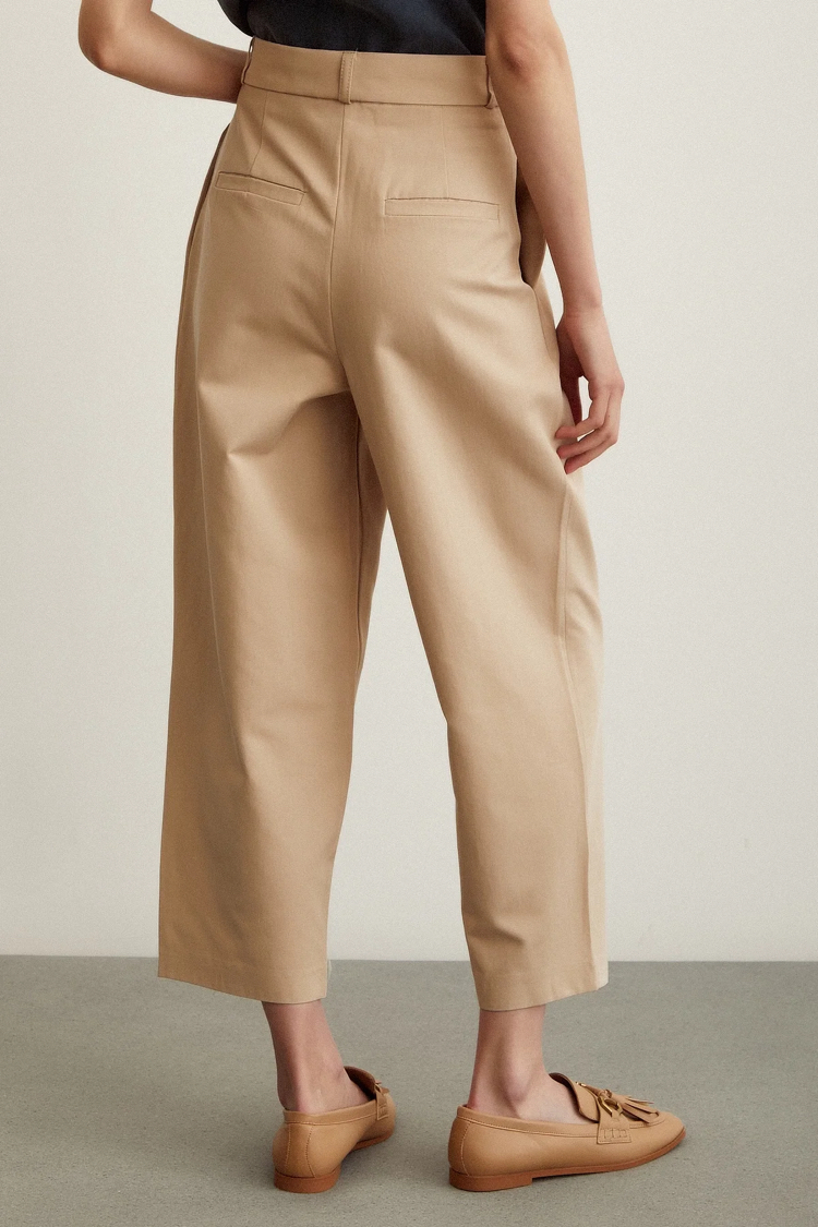 KALLY BİLEKTE CAMEL PANTOLON