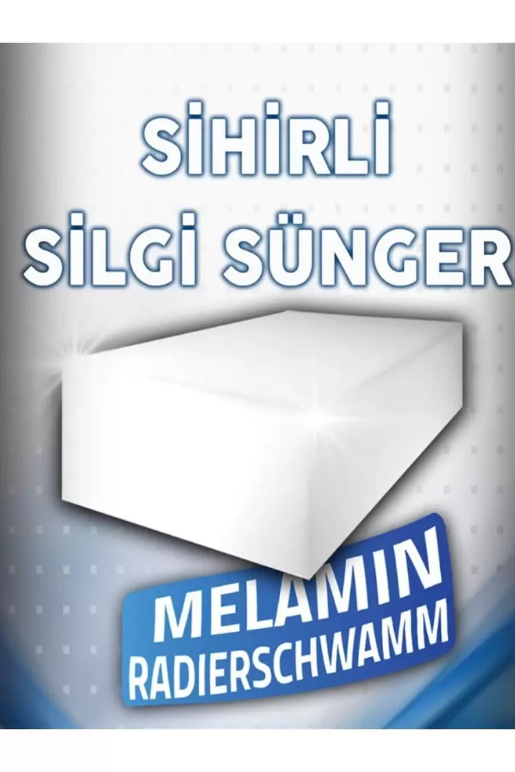 Caribre - Sihirli Silgi Sünger - Beyaz 30’lu paket