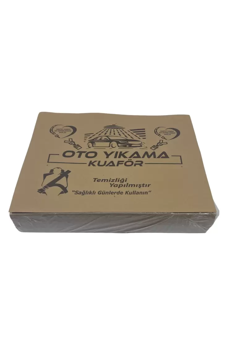 Caribre - Oto Kağıt Paspas Kraft - 110 gram 500 Adet - Araç içi koruma
