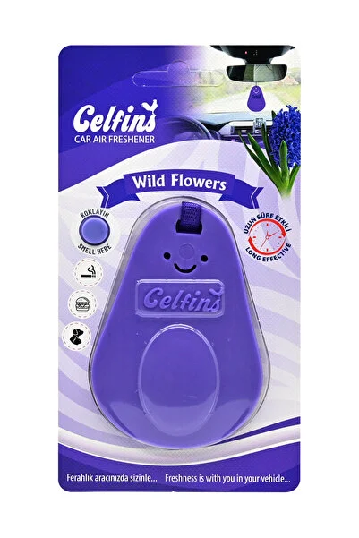 Caribre - Celfins Card Koku Wild Flowers - Standart - Araç içi koku