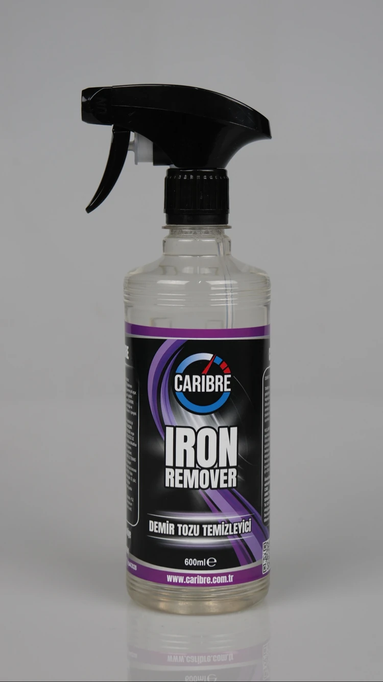 CARİBRE - Demir Tozu Temizleyici - 600 ml - Jant temizliği - Metal partikülleri etkili şekilde söker
