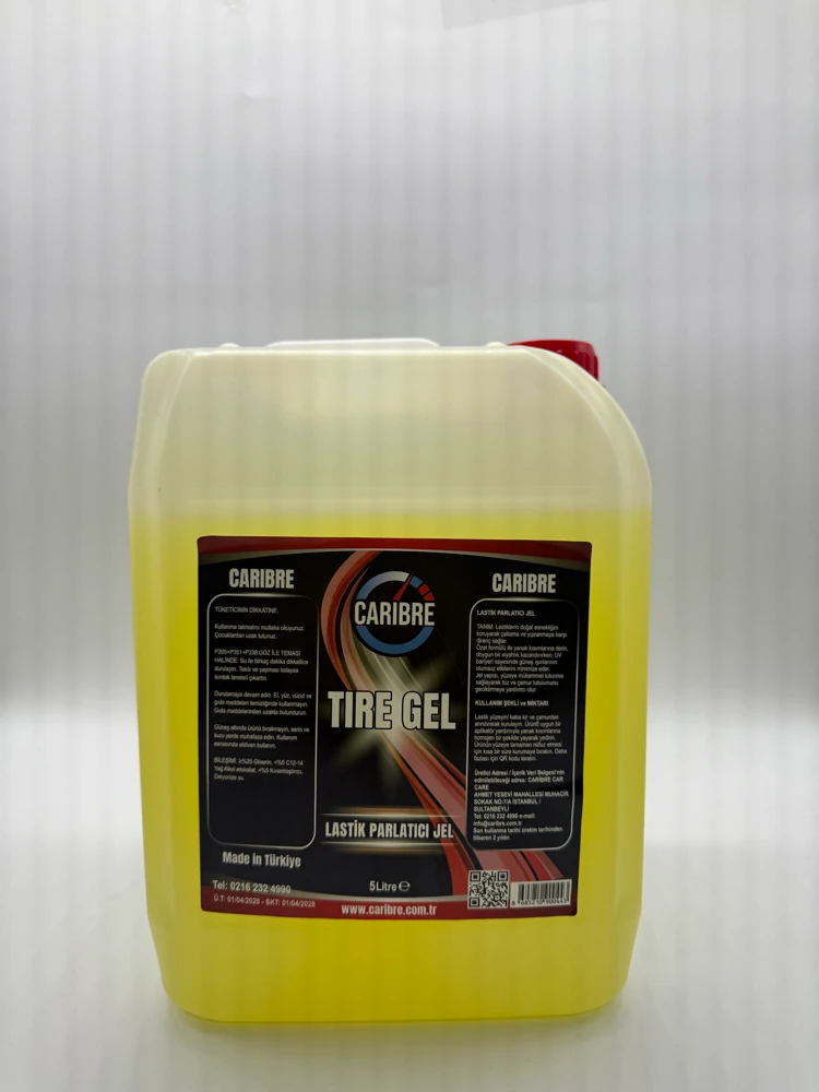 Caribre - Eko Lastik Parlatıcı Jel - 5 Litre - Lastik bakım