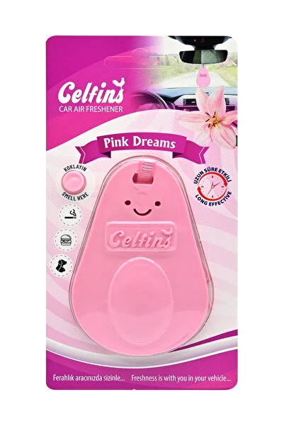 Caribre - Celfins Card Koku Pink Dreams - Standart - Araç içi koku