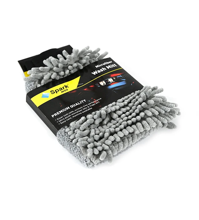 Spark - ML7050 Mikrofiber Wash Mitt - Çizik Önleyici Yıkama Eldiveni