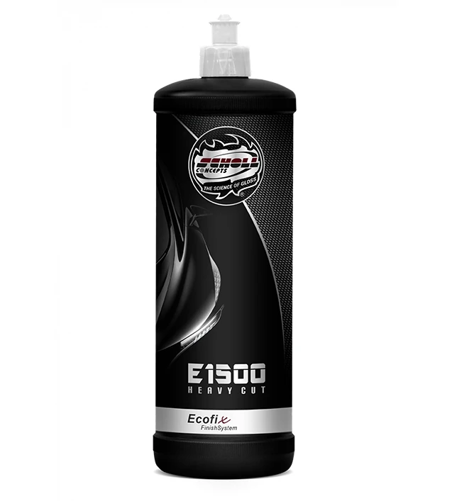 Scholl Concepts E1500 Polishing Compound Heavy Cut 1 lt Ekonomik ve Güçlü Ağır Aşındırıcı Pasta