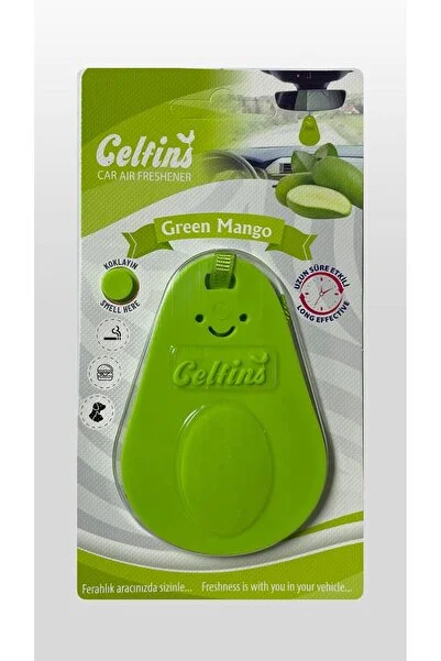 Caribre - Celfins Card Koku Green Mango - Standart - Araç içi koku