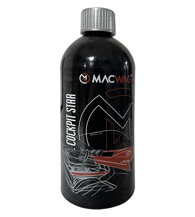 MacWag Cockpit Star 500 ml Profesyonel İç Mekan Plastik Bakım ve Koruyucu