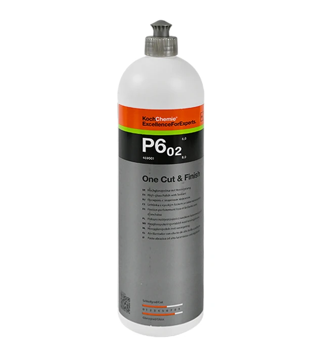 Koch Chemie - P6.02 One Cut Finish - 1 lt Tek Adım Pasta ve Koruyucu