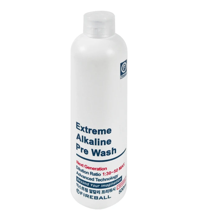 Fireball Extreme Alkaline Pre Wash 500 ml Güçlü Alkali Ön Yıkama ve Ağır Kir Çözücü