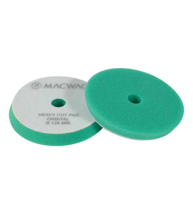 MacWag Heavy Cut Pad Orbital ø128-140x20 mm Profesyonel Sert Pasta Süngeri