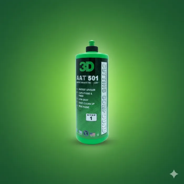 Caribre - AAT 501 Rubbing Compound - 1 lt - Kalın pasta 