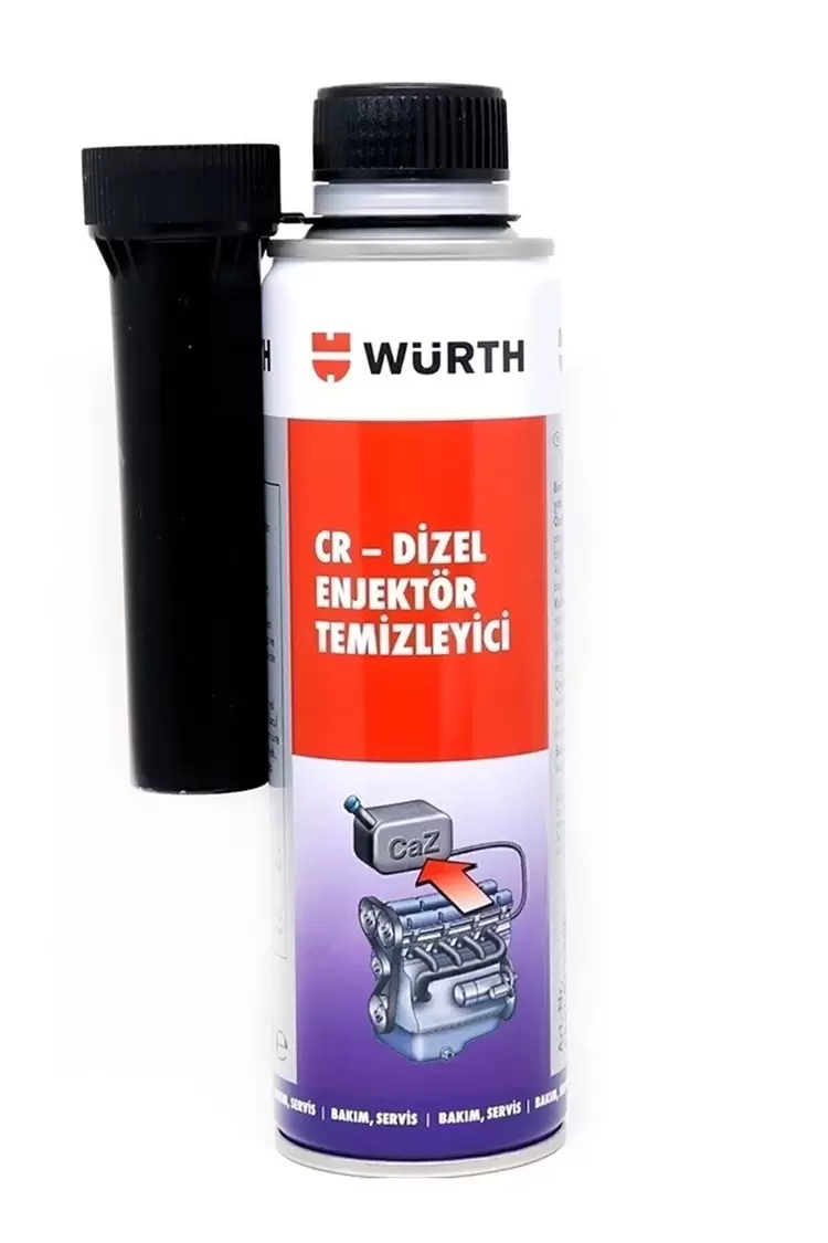 Würth - Dizel Enjektör Temizleyici - 300 ml - Yakıt sistemi bakımı