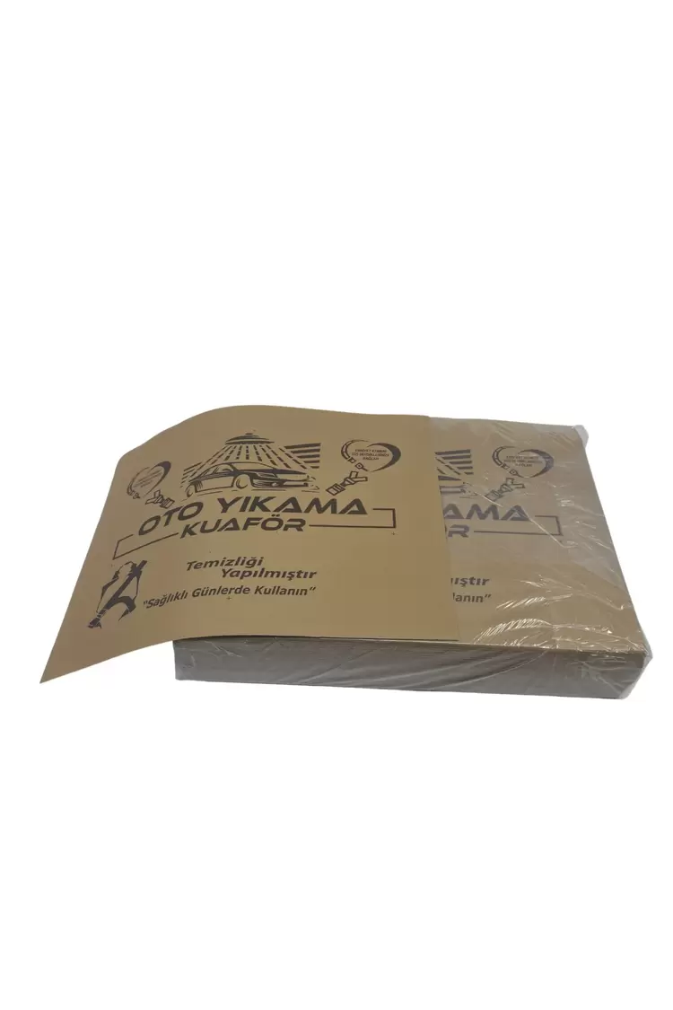 Caribre - Oto Kağıt Paspas Kraft - 110 gram 500 Adet - Araç içi koruma